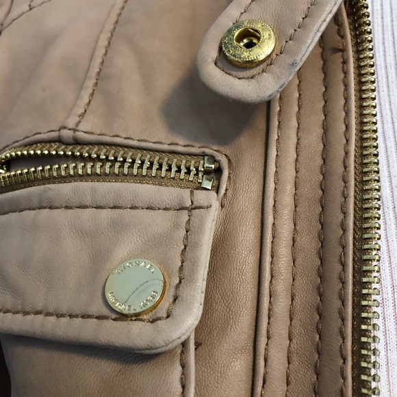 Michael Kors leather Moto Jacket - Picture 8 of 8